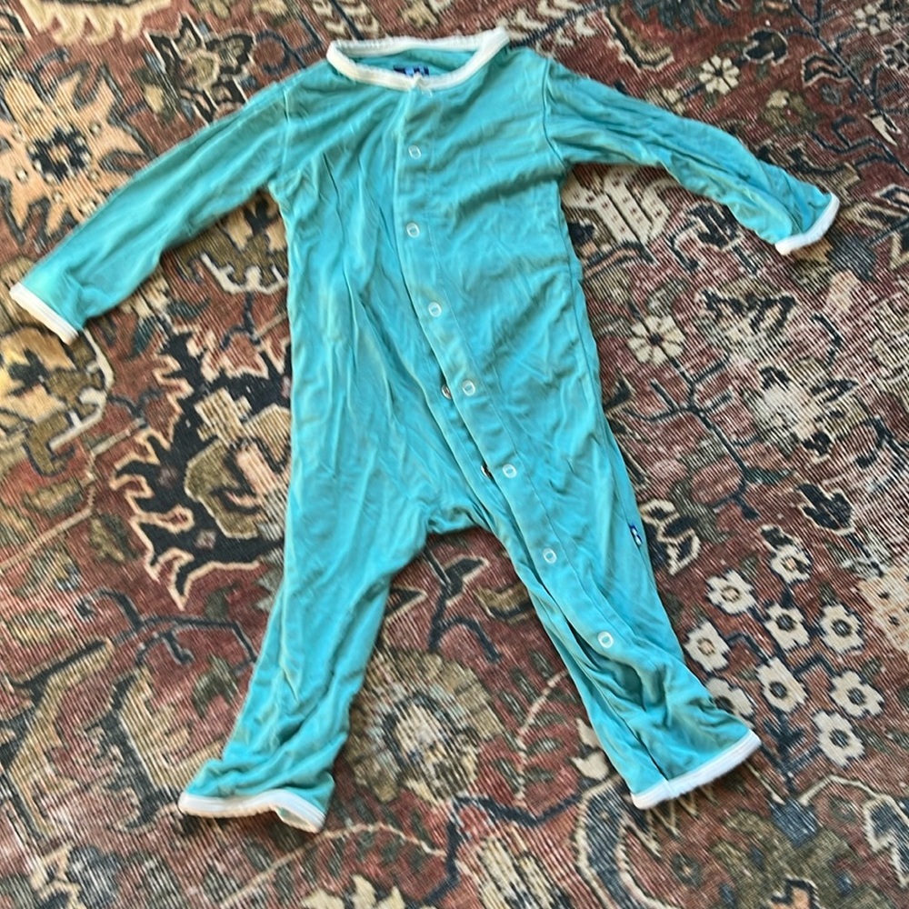Kickee Pants Candy Cane Onesie